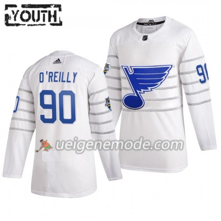 Kinder St. Louis Blues Trikot RYAN O'REILLY 90 Weiß Adidas 2020 NHL All-Star Authentic